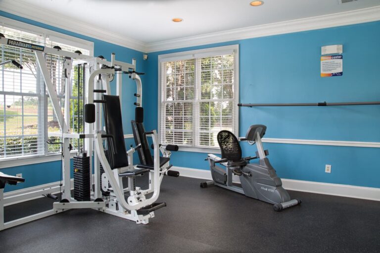 Fitness center weight listing equipment