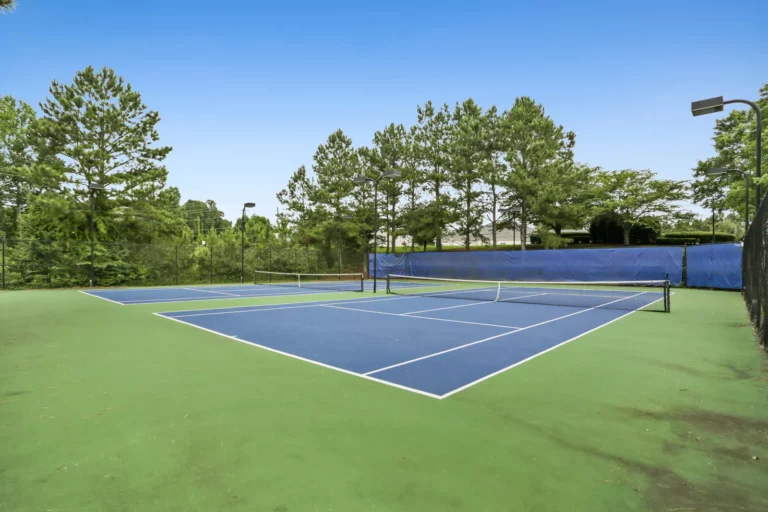 Tennis courts